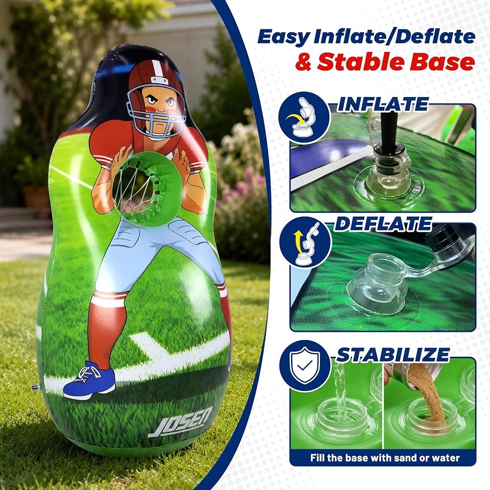 48 inch Football Target Net view 6