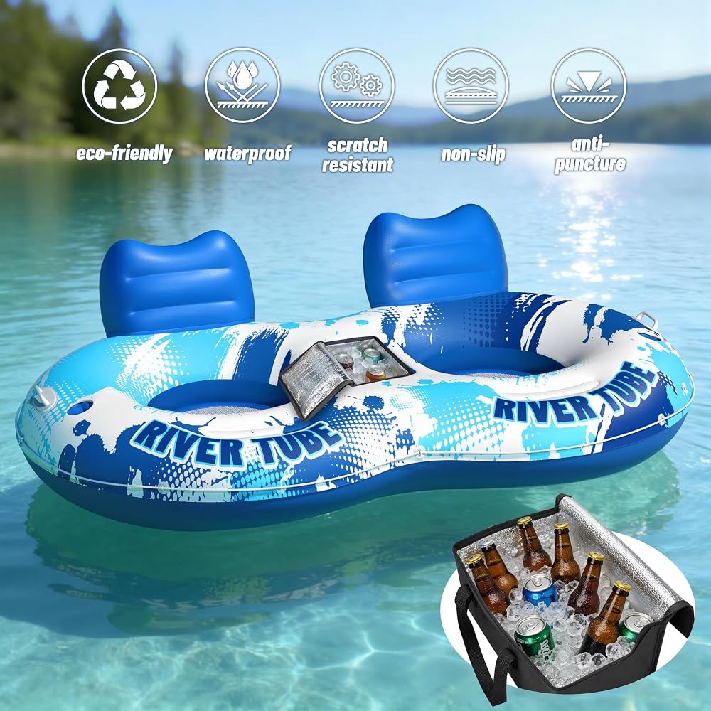 Two Person River Tube view 3